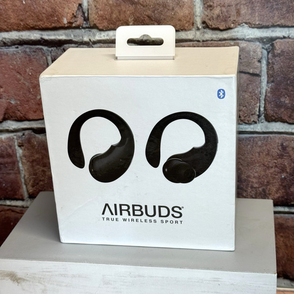 AIRBUDS True Wireless Sport Bluetooth Ear Bud Headphones w/ Charge Case - Picture 1 of 13